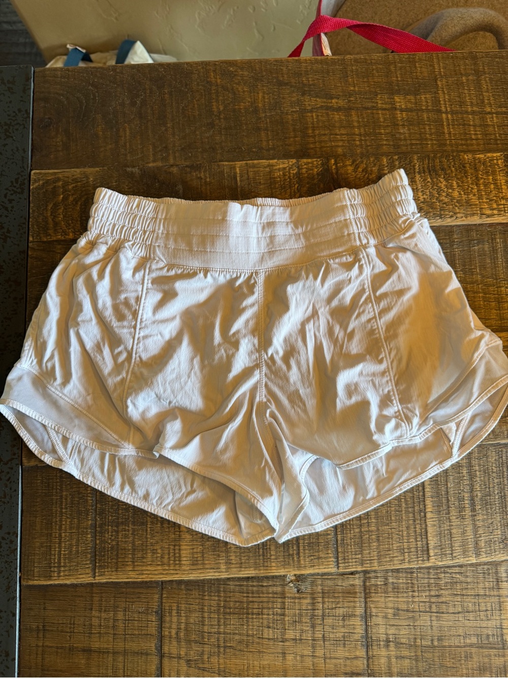 lululemon athletica White Lightweight Running Shorts